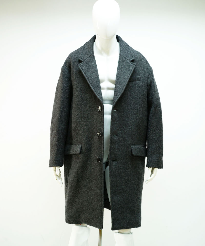 ISABEL MARANT STANTON COAT ANTHRACITE