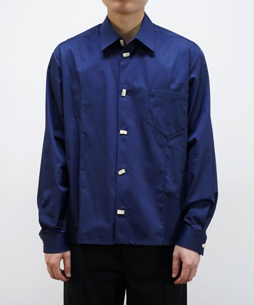 NAMACHEKO KAJAL SHIRT NAVY