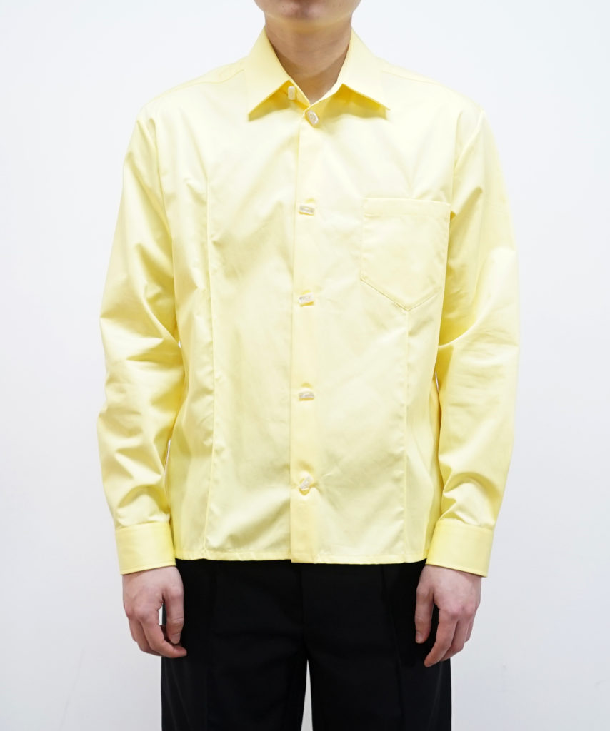 NAMACHEKO KAJAL SHIRT LEMON YELLOW